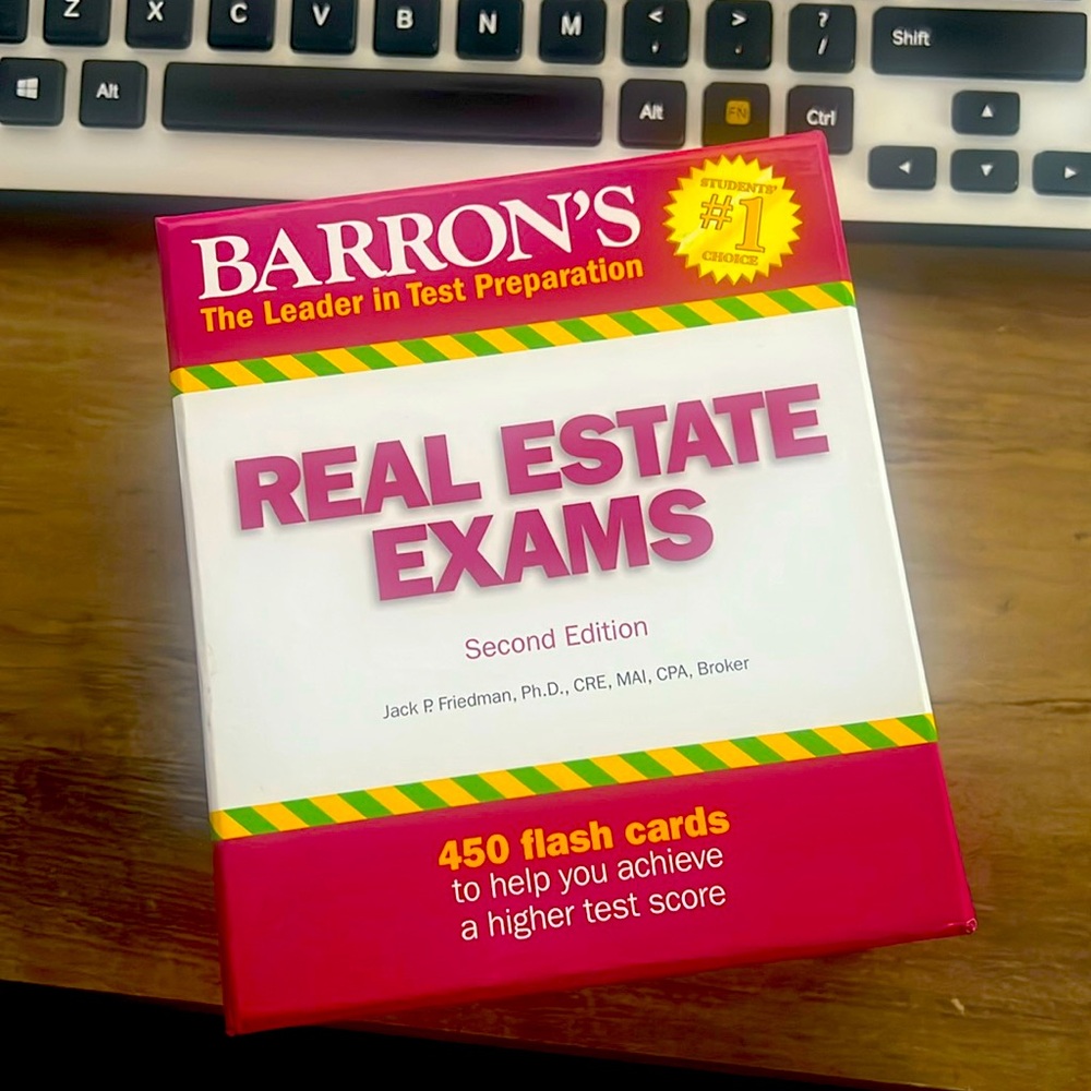 Barton’s Real Estate Exam Flash Cards